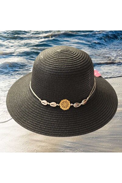 BTL STORE Pălărie Fedora Panama Cowboy cu cataramă de centură unisex