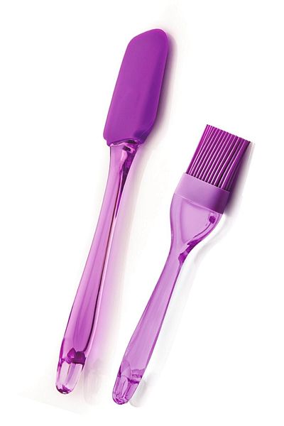 Hyd Silicone Egg Brush and Spatula Set
