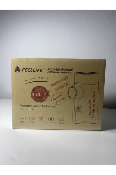 FEELLİFE Feel Life Taşınabilir Mesh Nebulizatör Air Pro 3