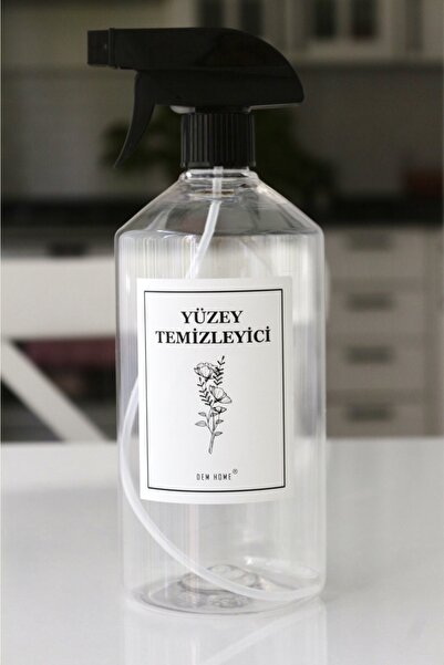 Dem Home Şeffaf Cam Görünümlü Plastik Sabunluk Düzenleyici Yüzey Temizleyici ...