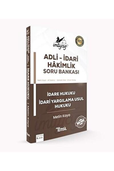 Temsil Kitap İmtiyaz İdare Hukuku- İdari Yargılama Usul Hukuku Soru Bankası /...