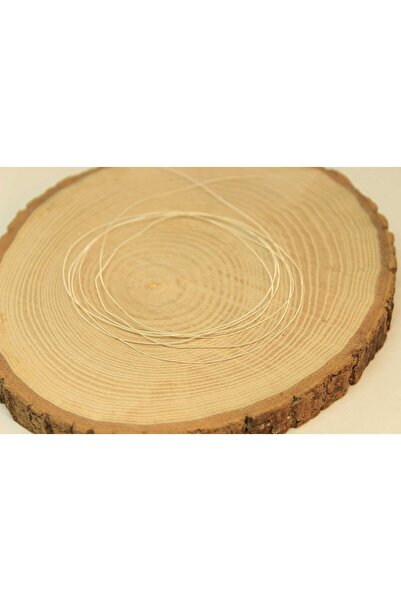 Yasamtohumu Yakut Taşı Faset Kesim 4x2mm (KÜÇÜK DELİKLİ) Kolye (SABİT KLİPSLİ)