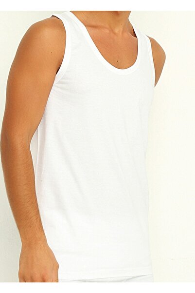 YILDIZ Extra White 100% 5-Pack Cotton Single Jersey Men's Undershirt 00
