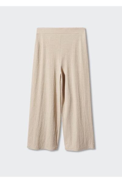 MANGO Woman Crop Culotte Pantolon