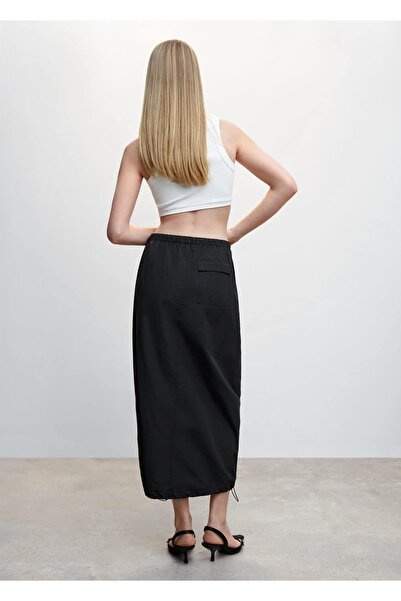 MANGO Woman Paraşüt Etek