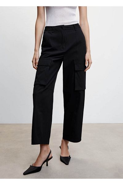 MANGO Woman Cargo Pants with Pockets