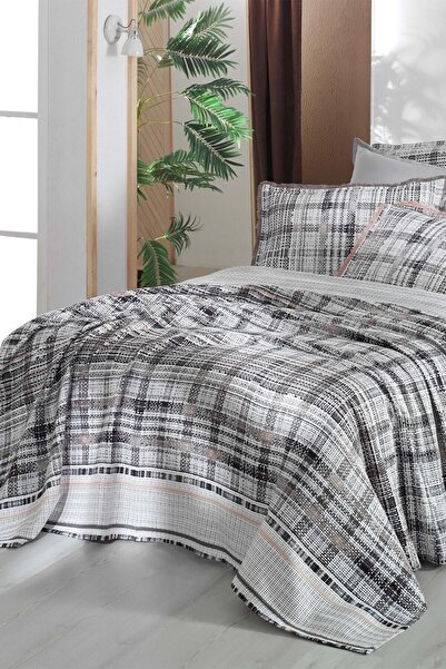 Sarev Lanzo Gray Single 100% Cotton Pique Set