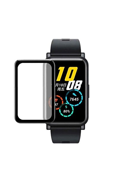 Huawei واقي شاشة مناسب للساعة، زجاج نانو مرن، غطاء كامل من البولي بروبيلين