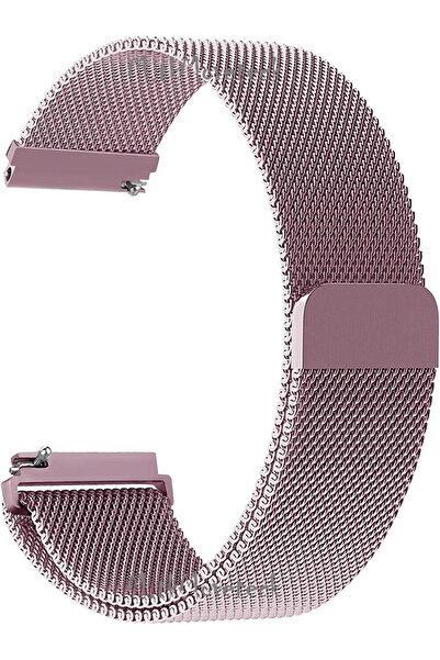 Huawei Watch Gt3 / Gt3 Pro / Gt4 / Gt5 / Gt5 Pro / Gt6 / Gt6 Pro 46mm Metal Hasır Mıknatıslı Kordon