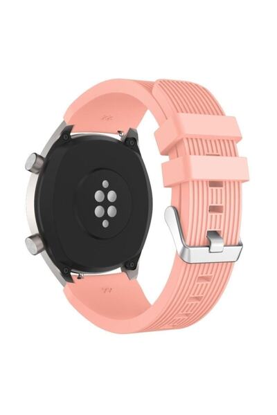 Huawei Watch GT 2e Cord Strap 22mm Sports Striped Silicone Metal Buckle Delux