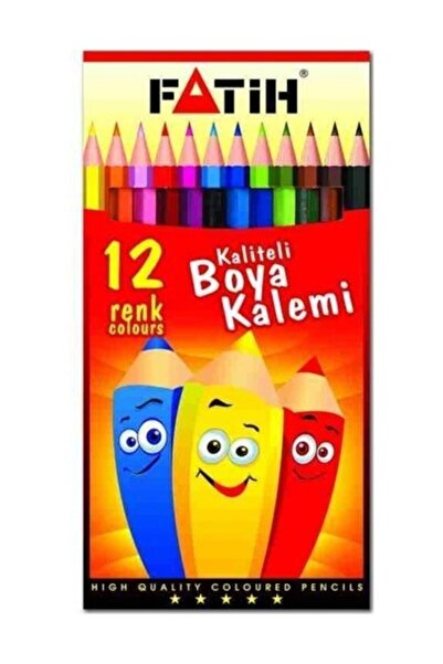 Fatih Kuruboya 12 Renk Tam Boy 33112