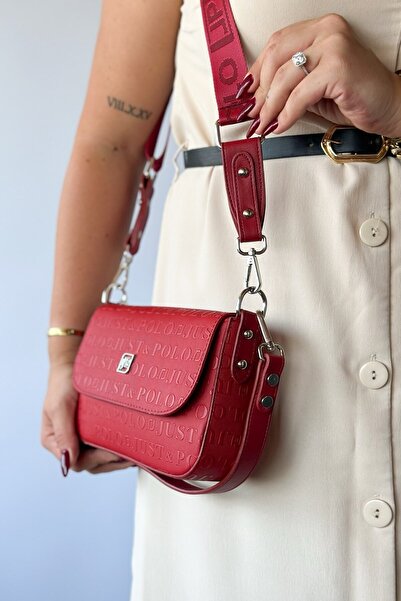 Just Polo حقيبة كتف نسائية أنيقة تحتوي على 5 أقسام مناسبة للاستخدام اليومي 23...