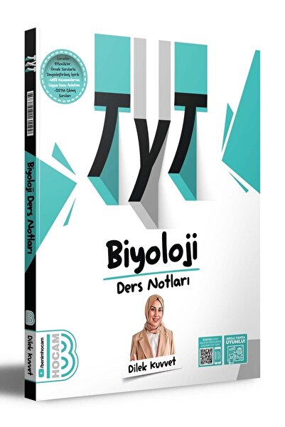 Benim Hocam Yayınları Benim Hocam 2024 TYT Biyoloji Ders Notları