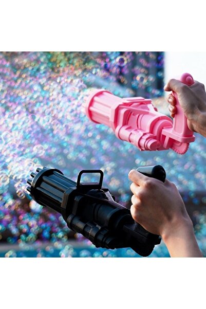 Genel Markalar Yılbaşı Hediyeleri Çoklu Köpük Atan Köpük Tabancası Bubbles Gu...