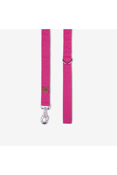 Lusi Doog Pink Dog Leash Dog Leash (WIDTH OPTIONAL)
