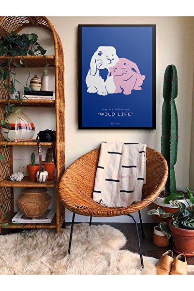 KanvasSepeti Apstraktna dekorativna vintage retro boemska boho umetnost vekto...