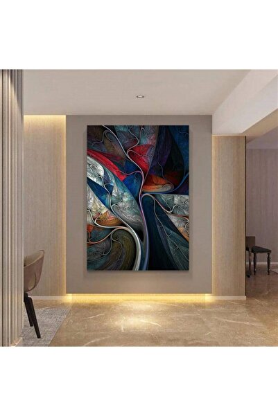 KanvasSepeti Slikana silueta na platnu