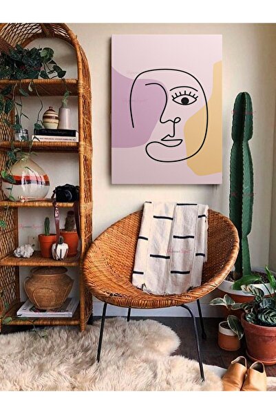 KanvasSepeti Apstraktna dekorativna vintage boemska boho umetnost vektorska a...