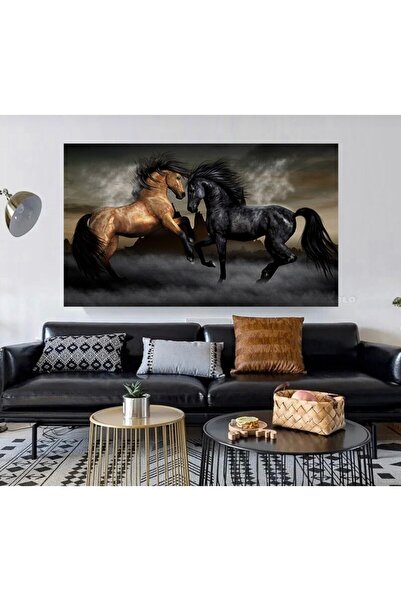 KanvasSepeti Şahlanan Atlar Kanvas Kanvas Canvas Tablo