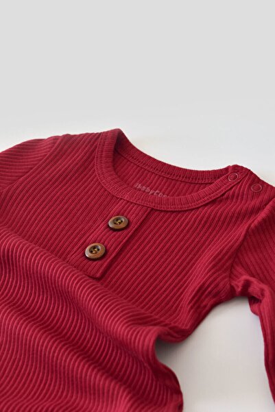 Genel Markalar Baby Organik Modal Uzun Kollu Tulum