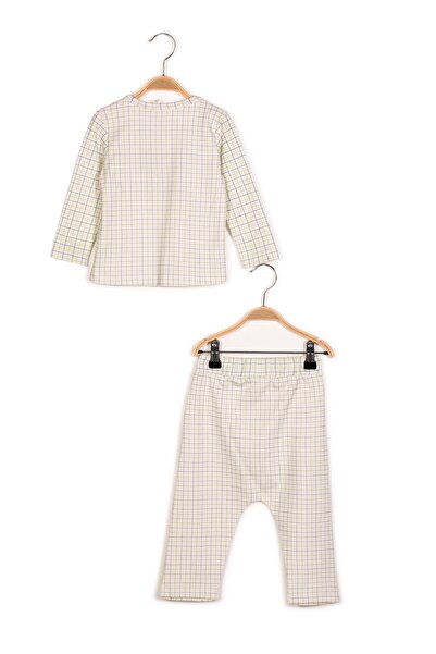 Zeyland Uniszex baba mintás 100% pamut pizsama szett