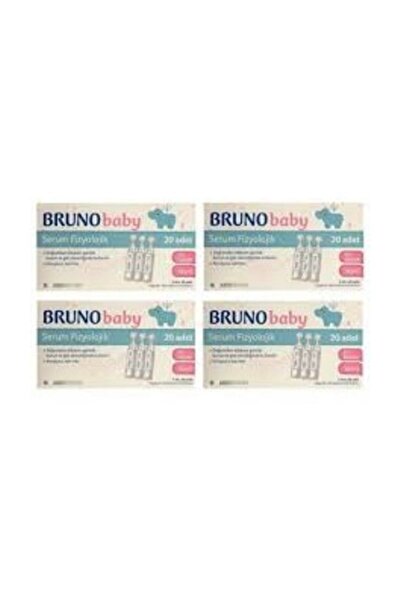 Bruno Baby Serum Fizyolojik 5 Ml 20 Flakon 4 Adet