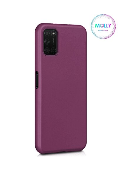 Molly Technology Oppo A72 İçin Mürdüm Mat Silikon Kılıf