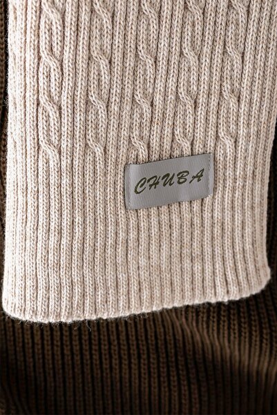 CHUBA Ανδρικό Σετ Μαλλιά Πλεξούδα Μπερέ Μπεζ 23w501