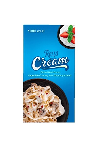 Rella Yemeklik Bitkisel Krema 1 LT x 12 Adet (Koli)