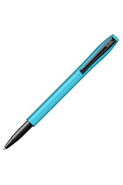 Scrikss Carnival Rollerball Pen Crystal Box Neon Blue