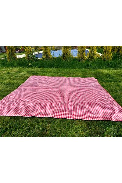 Angels' Collection Red Gingham Tablecloth