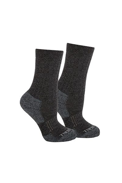 THERMOFORM Дълги черни унисекс детски чорапи за открито