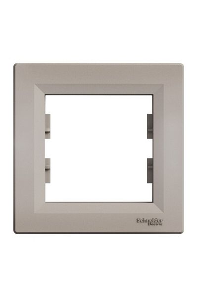 Schneider Electric Asfora Plus Single Frame Bronze