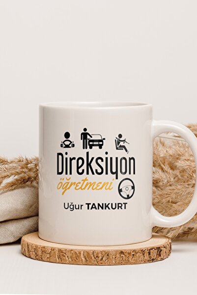 Hediyenikap Direksiyon Öğretmeni Kupa Bardak