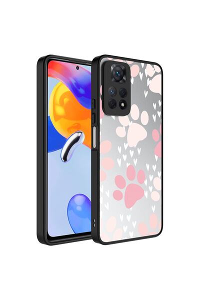 Nezih Case Xiaomi Redmi Note 12 Pro 4G Uyumlu Aynalı Desenli Kamera Korumalı ...