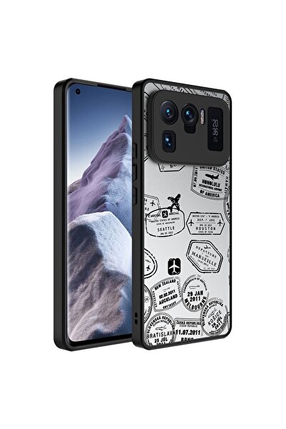 Nezih Case Xiaomi Mi 11 Ultra Uyumlu Aynalı Desenli Kamera Korumalı Parlak Ka...