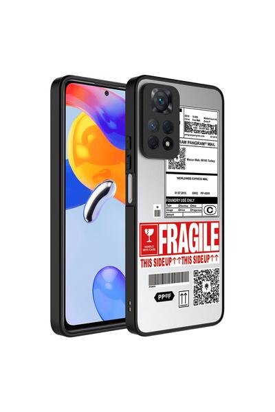 Nezih Case Xiaomi Redmi Note 12 Pro 4G Uyumlu Aynalı Desenli Kamera Korumalı ...