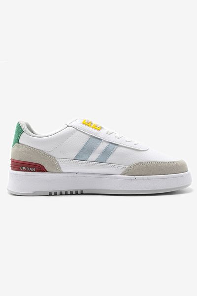YOLAT Pantofi sport unisex, ortopedici, ușori, flexibili, robusti, gri gheață, verde