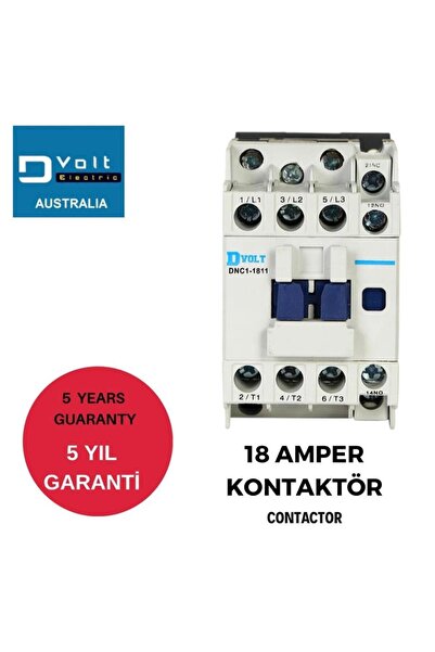 dvolt 1811 AC Kontaktör 1NO+1NC
