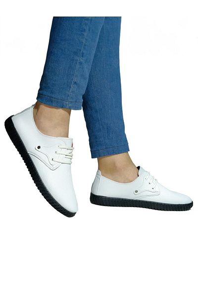 Bonjey 2023 Summer Full Orthopedic White Sandal Shoes