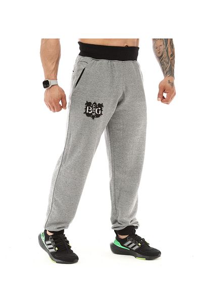 Big Sam Skinny Leg Relaxed Fit Anthracite Sweatpants 1013