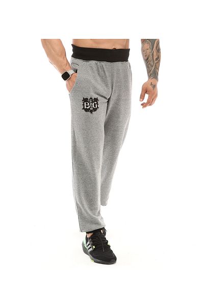 Big Sam Skinny Leg Relaxed Fit Anthracite Sweatpants 1013