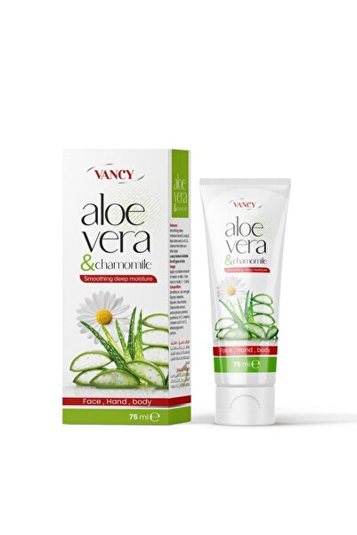 vancy Doğal Yumuşatma Aloe Vera & Papatya Kremi Vance Aloe Vera & Papatya Nemlendirici