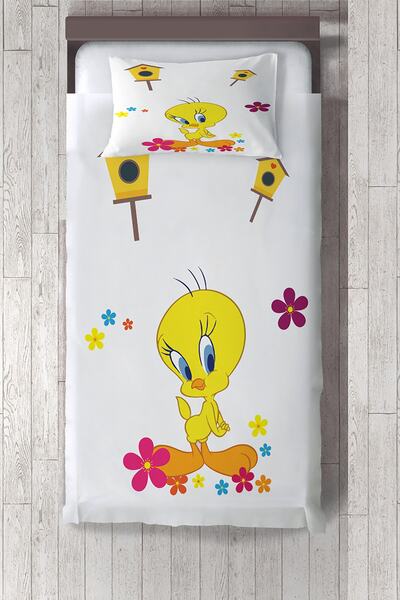 Tweety Patterned BedspreadTLAY-293