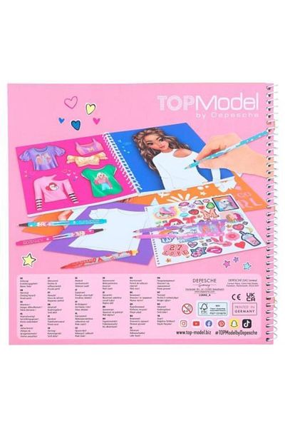 Top Model كتاب تصميم Agt Top Model - مصمم تي شيرت041250