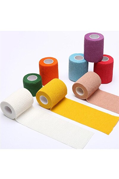 ZeyMer Kendinden Yapışkanlı Elastik Bandaj 7,5cm x 4,5mt-Mavi