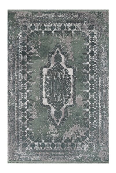 Pierre Cardin Magnifique BQ02K Koyu Yeşil Yumuşak Modern Makine Dokuma Salon ...