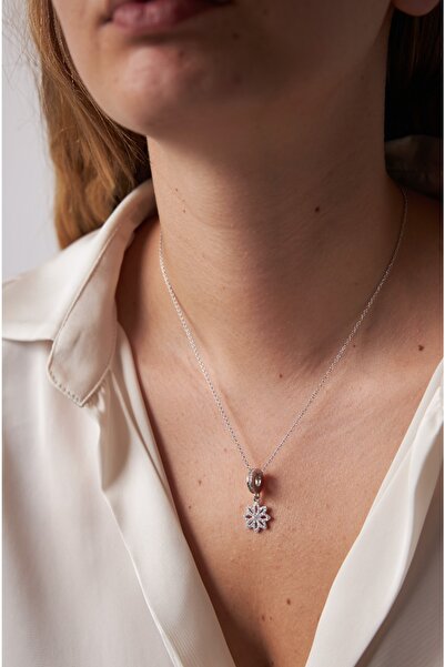 Khailo Silver Sekiz Köşeli Yıldız Kolye