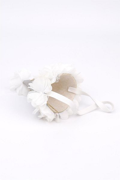Le Mabelle 1 Year Old Funnel Birthday Crown - Silver