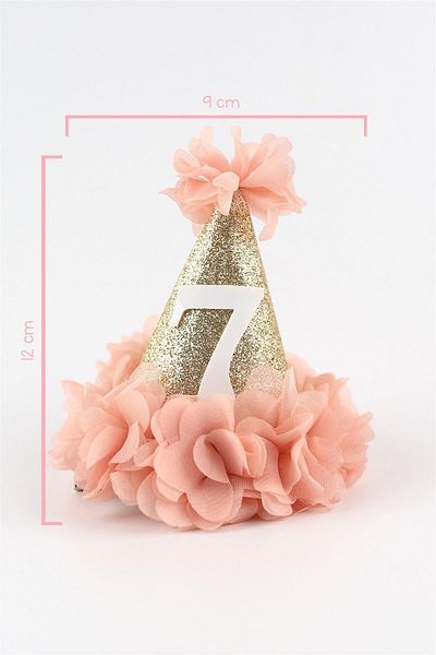 Le Mabelle Powder 7 Years Funnel Birthday Clip Buckle
